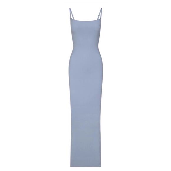 SKIMS Fits Everybody Ribbed Long Slip Maxi Dress - Picture 2 of 5